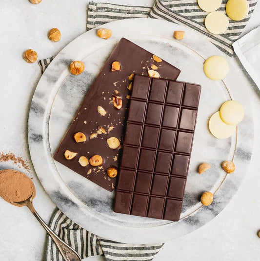 Almond milk chocolate bar